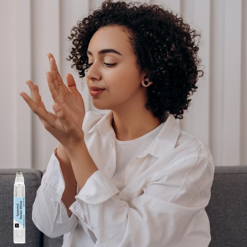 HalalEveryDay SAAQIN Imported Amber White Body Oil - 10 ml - Fragrance Oil - Imported Amber White - Image 4